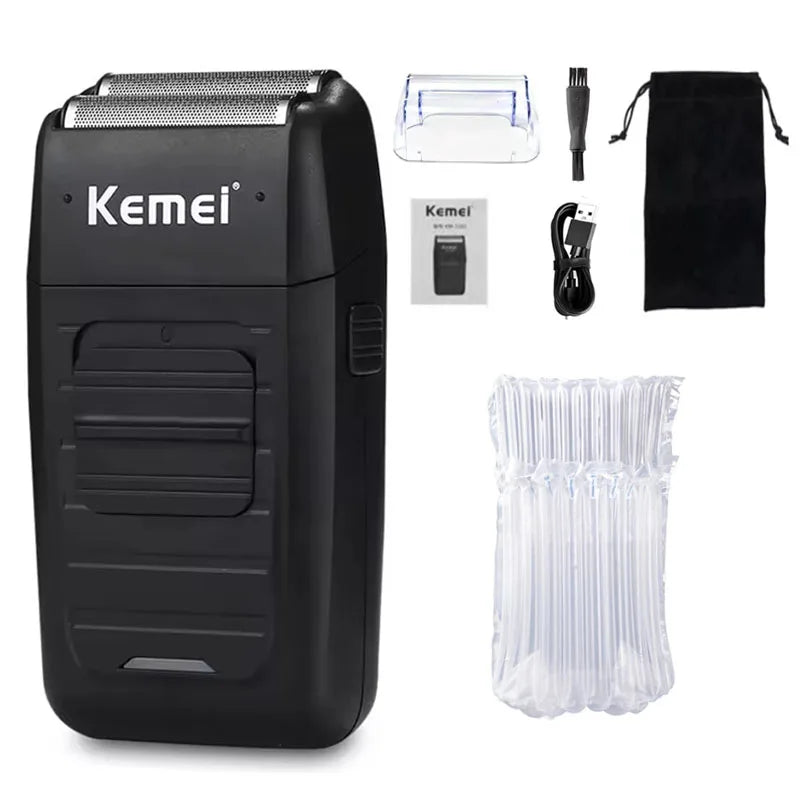Kemei KM-2296 KM-2299 KM-1102 Professional Hair Clipper Kit Electric Shaver Male Hair Cutting Machine Men’s Cordless Trimmer