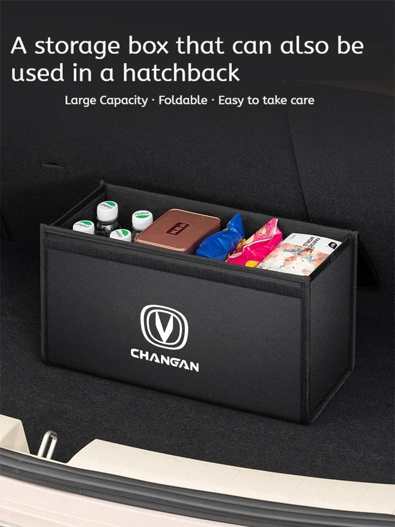 Car Trunk Storage Box Organizer Stowing Tidying Container Bag For CHANGAN UNI-T UNI-K UNI-V CS75PLUS CS55 EADO PLUS CS35 CS55