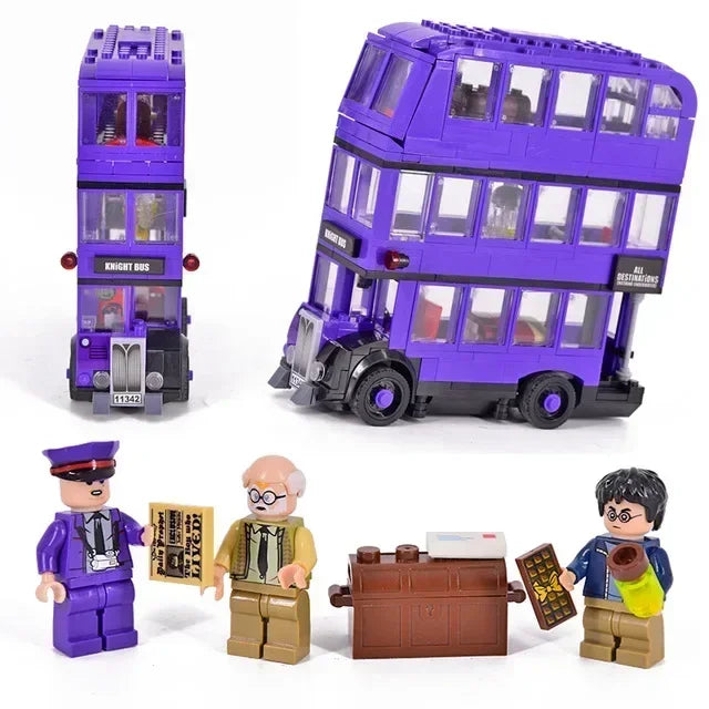 NEW Magic Movie Attack on The Burrow Building Blocks Kits Bricks Set Classic Model Toys For Birthday Gift