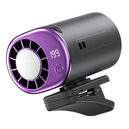 USB Backseat Cooling Fan 360° Rotation Car Clip Cooler Fan 199 Speeds Adjustable for Infant Kids Dogs Summer Road Trips