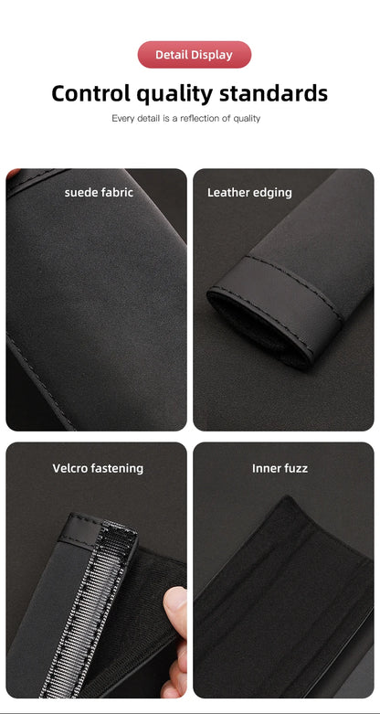 2Pcs Car Seat Belt Cover Shoulder Protector Auto Accessories For Mitsubishi Eclipse Lancer Outlander Pajero Ralliart Star Mirage