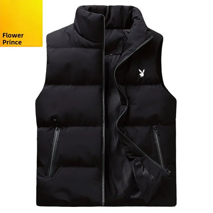 Men's Cotton Jacket 2024 New Winter Thickened Hooded down Cotton Padded Coat Fashionable Loose Style Urban Casual Wear