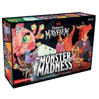 Dungeon Mayhem Dungeons Dragons Card Game Monster Madness Board Game Party Game for Friends and Family