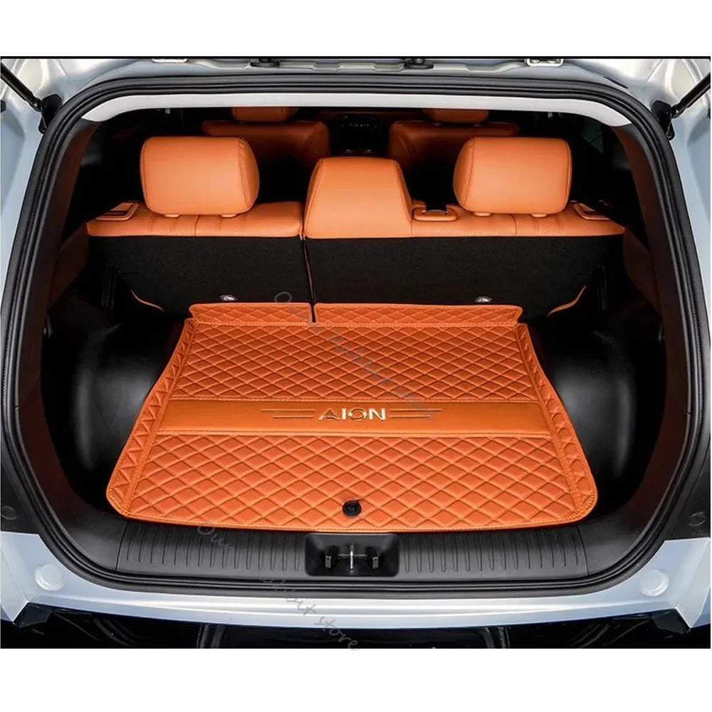 For GAC Aion V AY5 MK2 2024~2026 2025 Car Leather Trunk Mat Scratch Prevention Boot Cover Tray Interior Protector Accessories