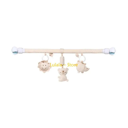Y4QA Soft Plush Infant Carriage Bed Toy Stimulating Visual Development Easy Clean