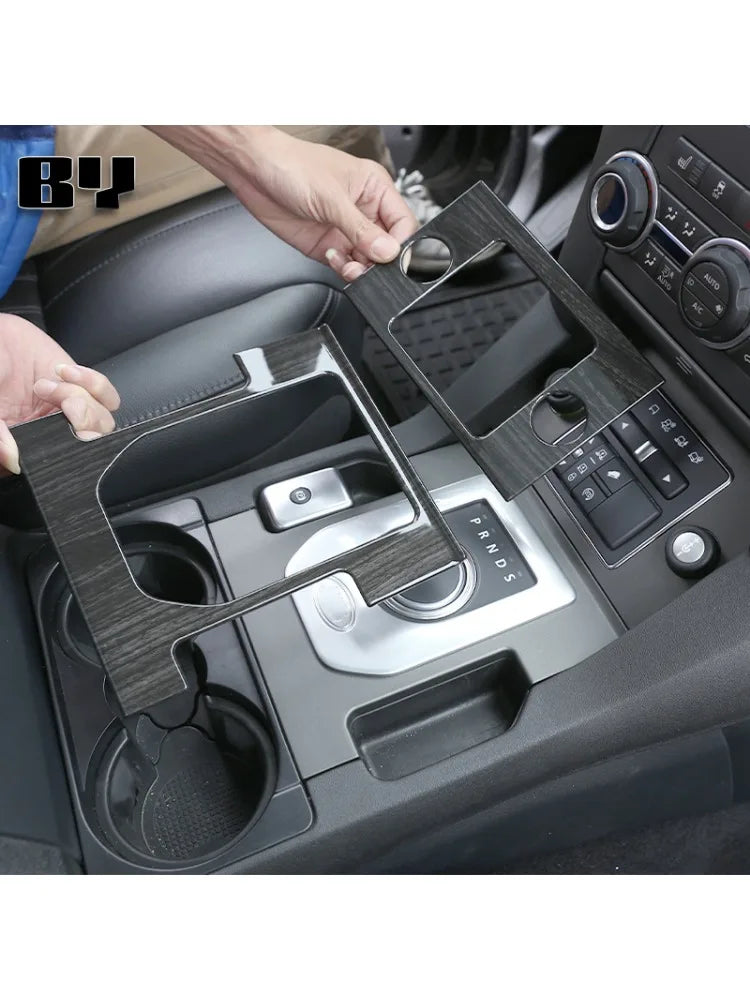 For Land Rover Discovery 4 LR4 2010-2016 Accessories ABS Car Center Console Gear Shift Frame Decoration Cover Trim Sticker