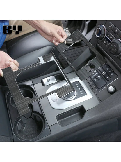 For Land Rover Discovery 4 LR4 2010-2016 Accessories ABS Car Center Console Gear Shift Frame Decoration Cover Trim Sticker