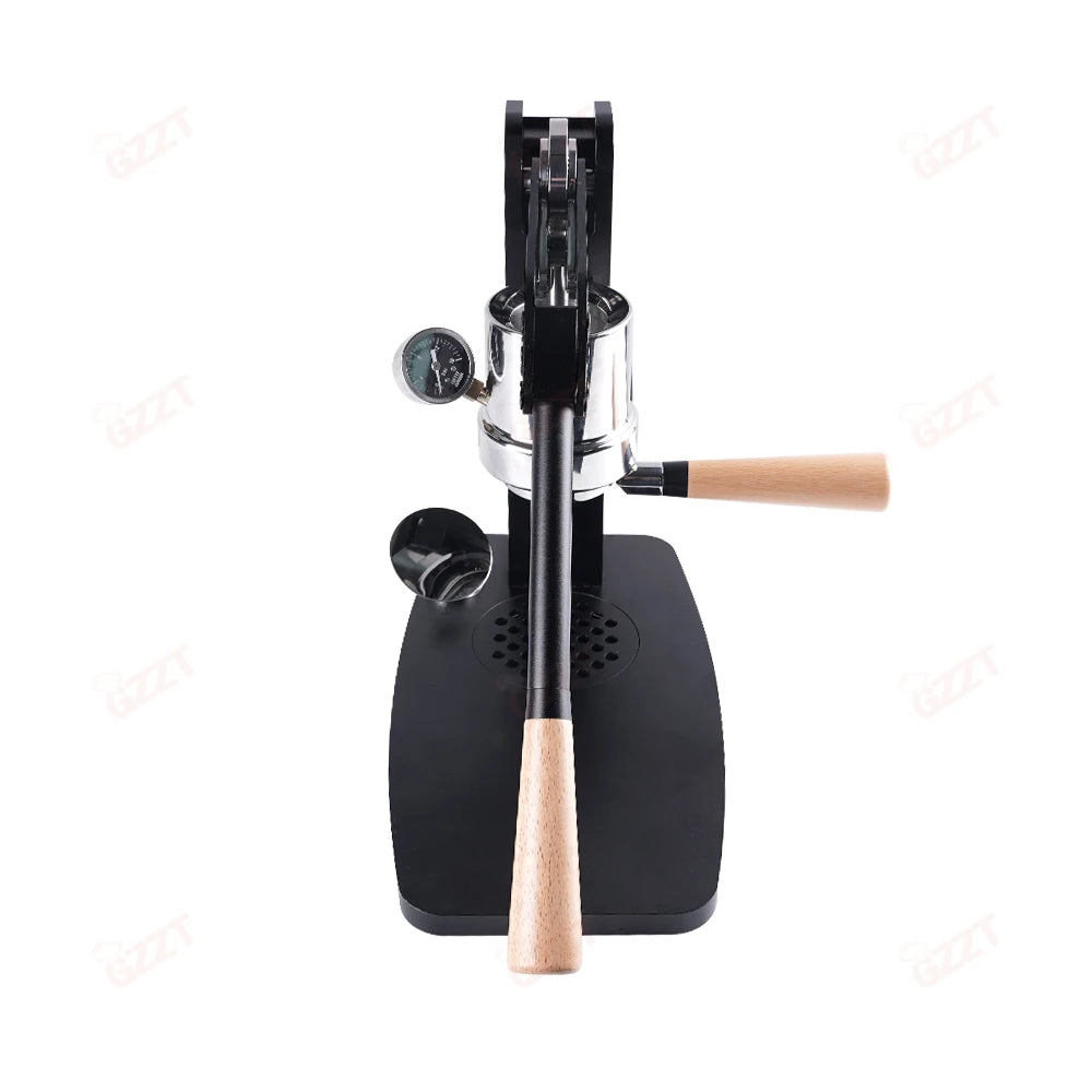 GZZT CMFL002 58mm Manual Lever Espresso Machine PID35-95℃ Adjustable Planetary Reduction Gear Hand-pressed Coffee Machine Maker