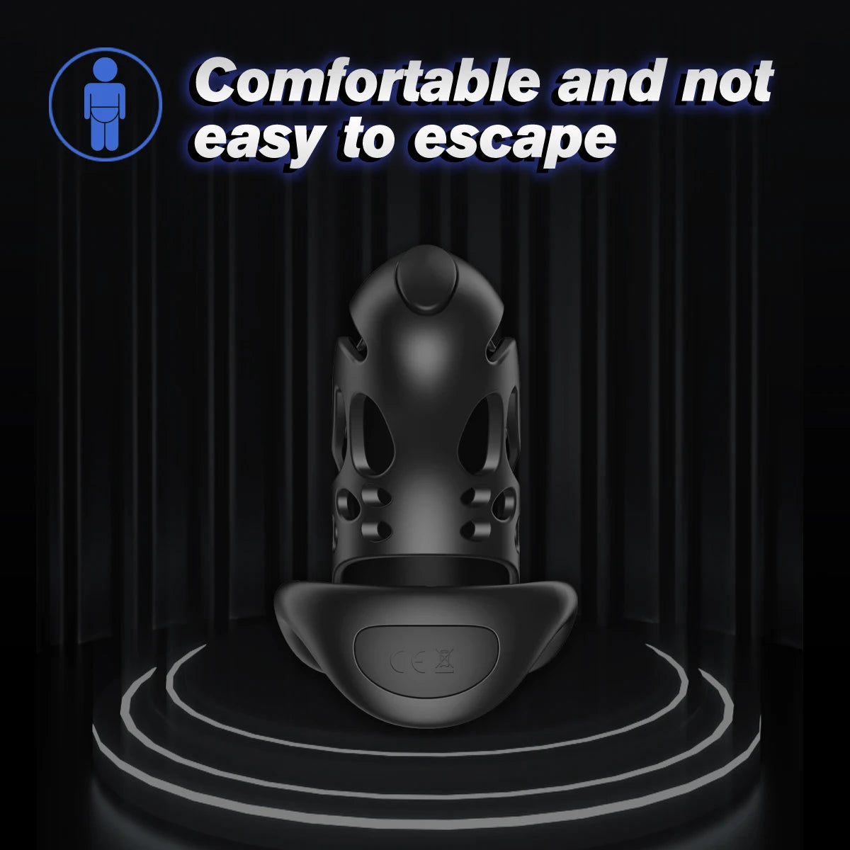Chastity lock Intelligence Electricshock Chastity Cage Remote Control Chastity Device with Urethral Blockage Cock Cage Sex Toys