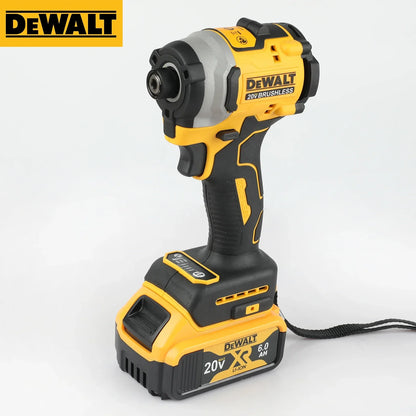 DEWALT DCF850 20V Cordless Lithium-Ion Impact Driver, High-Torque 3-Speed Rechargeable Electric Screwdriver, Bare Tool