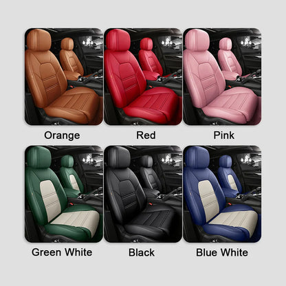 For Volvo XC60 I 2013 2014 2015 2016 2017 Vegan Nappa Leather Custom Car Seat Covers Full Set Interior Protector Accessories