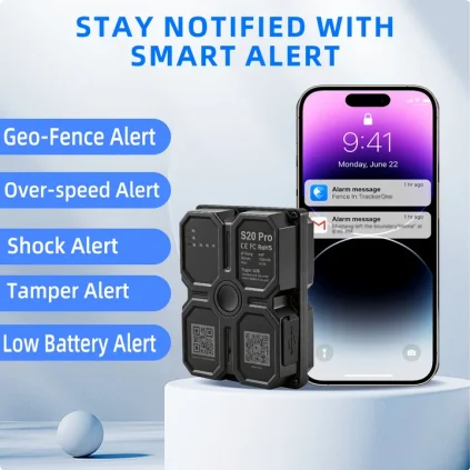 4G GPS Tracker Car Tracker Magnet 7500mAh GPS Tracker 4G GPS Locator Waterproof Vehicle  Long Standby Battery Real Time Position