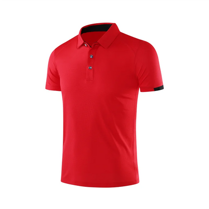Quick-Drying Breathable Sports Polo Shirt Custom Logo Print Embroidery Design Company Brand Fashion 8 Colors Tops S-6xl  2025