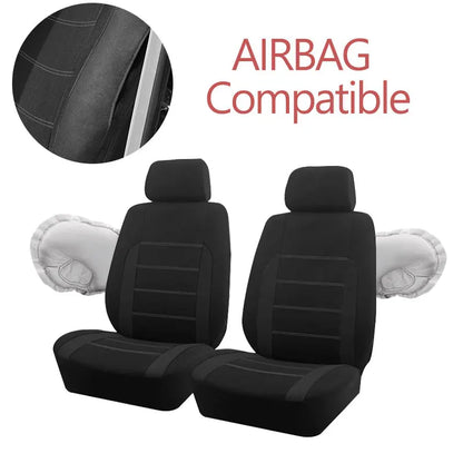 AUTOKING Universal Fabric Car Seat Covers Fit For Most Car SUV Truck Van Car Accessories Interior Seat Covers Car