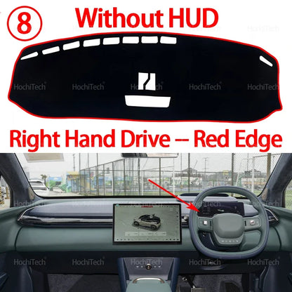 Car Dashboard Cover Dash Mat for Zeekr X 2024 2025 2026 MK2 Pad Sunshade Cushion Sunshield Nonslip Anti-UV Accessories