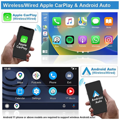 Android 13 232G Car Play Car-play Multimedia Navigation Android Bluetooth Backup Camera Accurate