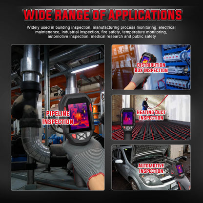 HABOTEST HT821A rechargeable thermal imaging camera -20 ℃~550 ℃ waterproof, dustproof, and anti drop handheld thermal imaging