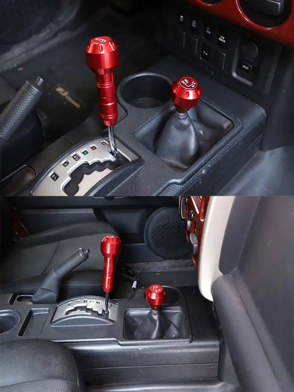 For Toyota FJ Cruiser 2007-2021 Car Gear Grip Head Shift Knob Modification Aluminum alloy interior Accessories
