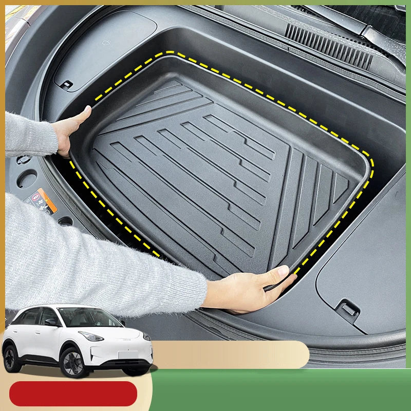 For Geely EX2 Geome XingYuan 2025 2026 Car Front Trunk Mat Front Compartment Storage Pad Engine Bay Protector Storage Accessorie
