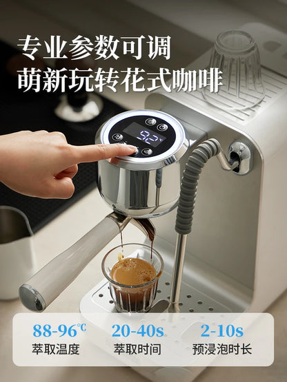 Couplux CP239 Coffee Machine Italian Semi-automatic Professional Home Espresso Small Steam Milk Frother
