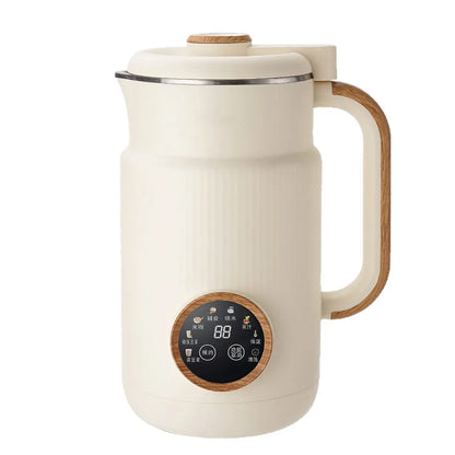 220V 1.2L Household High Speed Food Blender Automatic Heating Soybean Milk Machine For Breakfast Stainless Steel
