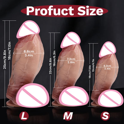 oversized mega realistic dildo big ass vaginal dilation masturbation wand thick penis male and female sex toys for super gamers