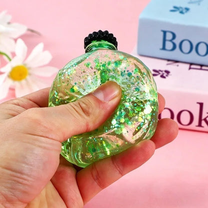 Taba Squishy Perfume Bottle Maltose Fidget Toy Soft Maltose Slow Rebound Stress Relief Squeeze Sensory Toy for Adults Gifts