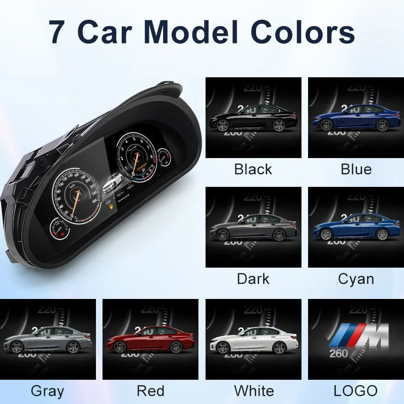 STWEI 2026 New Product Facroy Price Digital LCD Car Dashboard For BMW 3Series M3 E46 Instrument Cluster Panel Cockpit