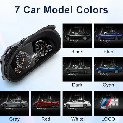 STWEI 2026 New Product Facroy Price Digital LCD Car Dashboard For BMW 3Series M3 E46 Instrument Cluster Panel Cockpit
