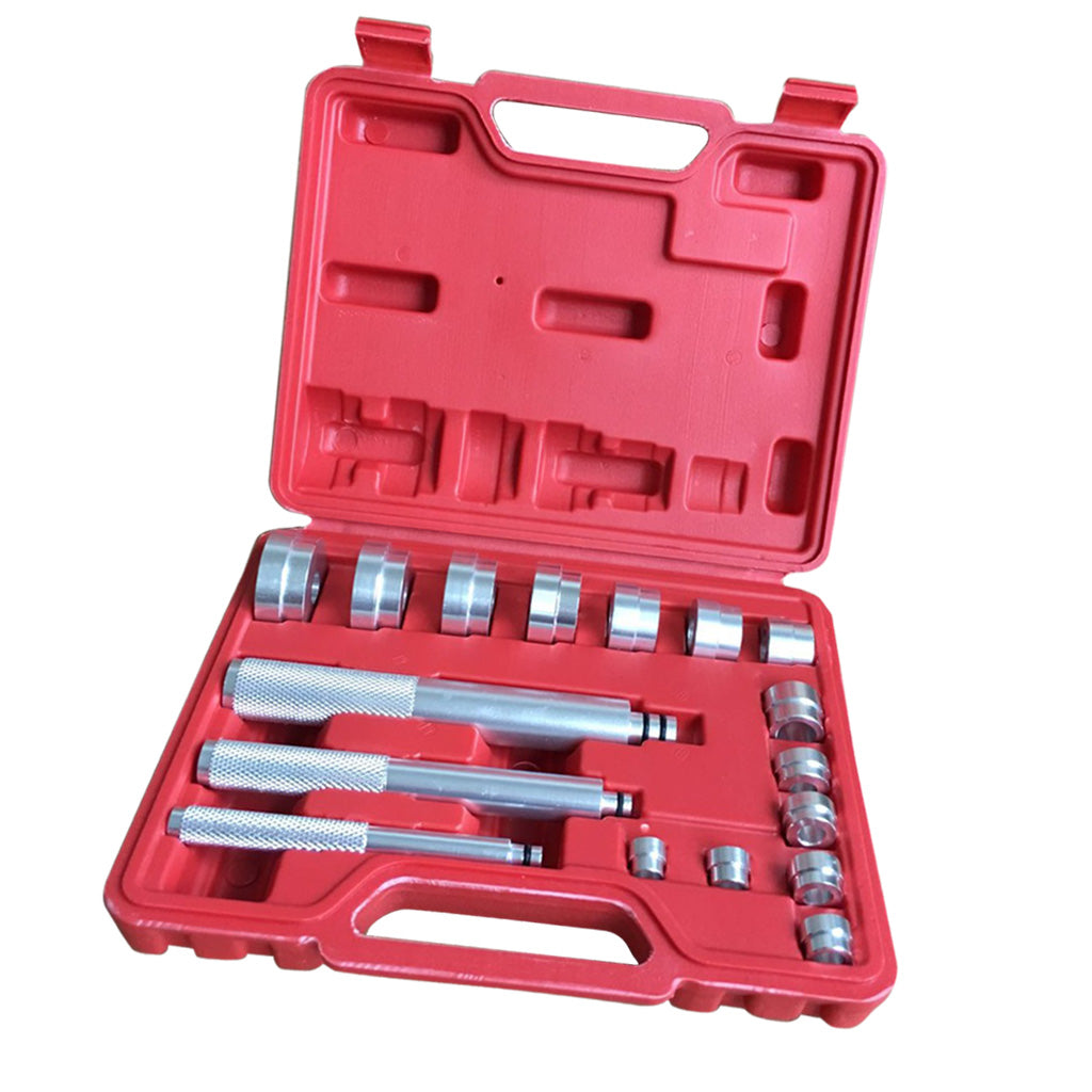 17PCS /Set  Bushing Bearing Driver Installer Remover Inserting Tool kit with Case Car Hand Tools