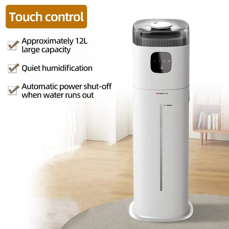 DIVEDEER Home Bedroom Humidifier Quiet Design for Pregnant Women and Infants Compact Body with Large Capacity Desktop Mist Type