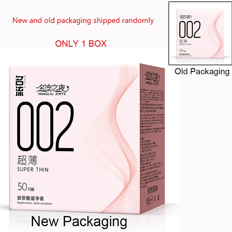 50/100pcs Hyaluronic Acid Condom Ultra Thin Penis Sleeves Natural Latex Smooth Contraception Condoms Erotic Products Sex Toys