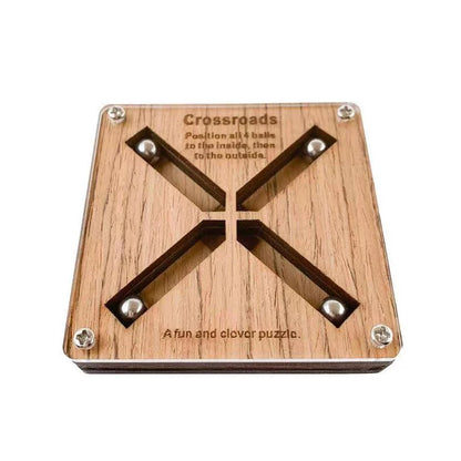 Crossroad Puzzle Labyrinth Maze IQ Brain Teaser Games For Children Adults Casse Tete Difficile Juegos De Ingenio Y Destreza