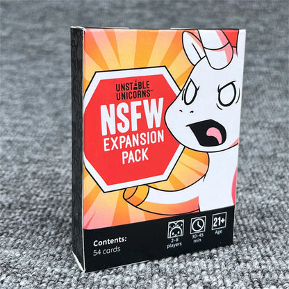 New Second Edition Unicorns Core Board Game Card And Dragons NSFW Rainbow Uncut Legend Expansion Pack