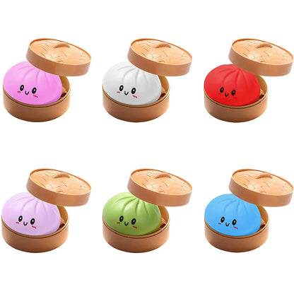 2026Glitter Dumpling Glitter Dumpling Squishy with Box Dumplings Sensory Squeeze Toy for Stress Relief