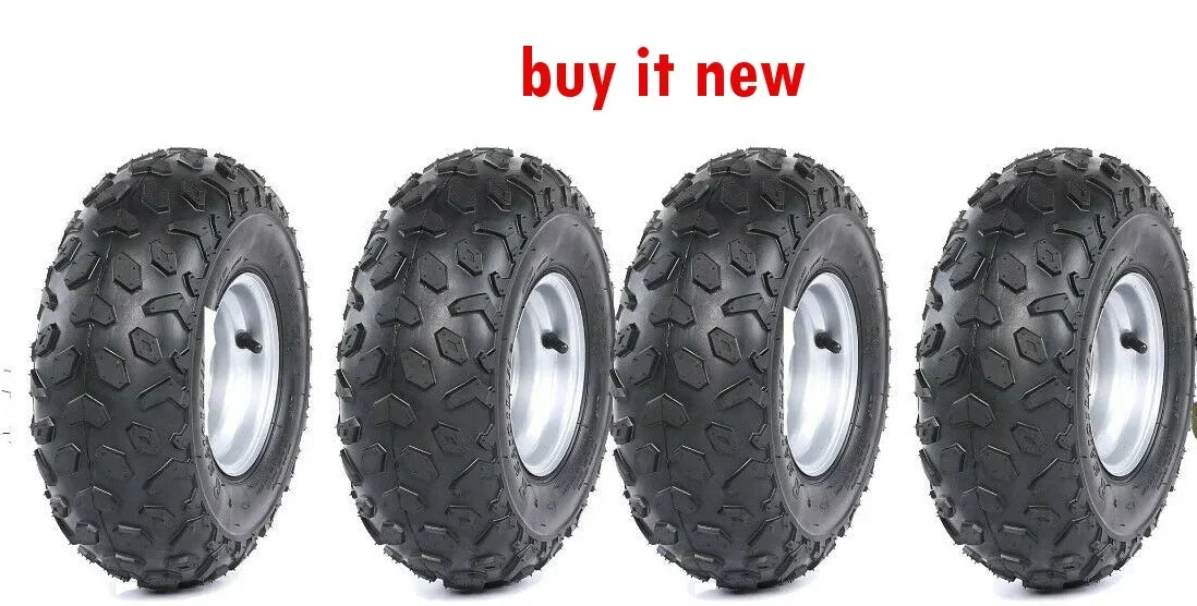 29" Go Kart DIY Drift Trike Rear Axle Kit+4x145/70- 6" Inch Wheel Tyre Rim+ Front Steering Assembly Tie Rod for Quad Buggy