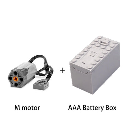 88002 80003 80004 High-Tech Parts MOC Motor Servo Power Functions Motor Multi Tool PF Model Building Blocks Compatible With LEGO