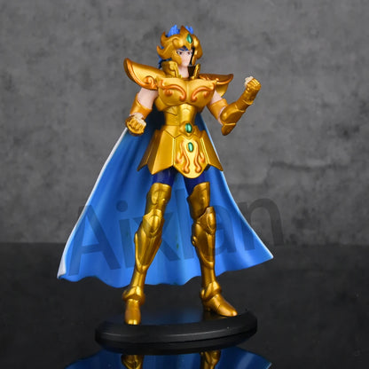 Gold Saint Seiya Figure Saint Sagittarius PVC Action Figure Libra Gemini 18CM Amine Toy Figurine Aixlan
