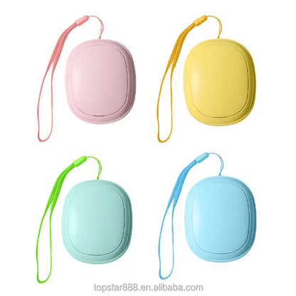 Rechargeable Electric Hand Warmer with 1200mAh Capacity, Portable Heater