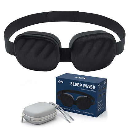3D Sleep Mask Adjustable For Side Sleeper Eyeshade Light Blocking Blindfold Eye Cover Mask Sleeping Aid Eyepatch For Travel Rest