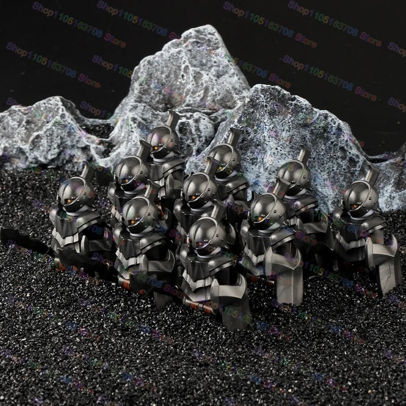 Medieval Knights Building Blocks Warrior Soldiers Crusaders Hospital Teutonic Knight Legion Figures Block Toys Accessories