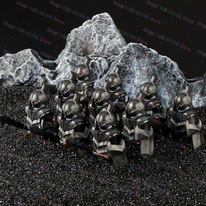 Medieval Knights Building Blocks Warrior Soldiers Crusaders Hospital Teutonic Knight Legion Figures Block Toys Accessories