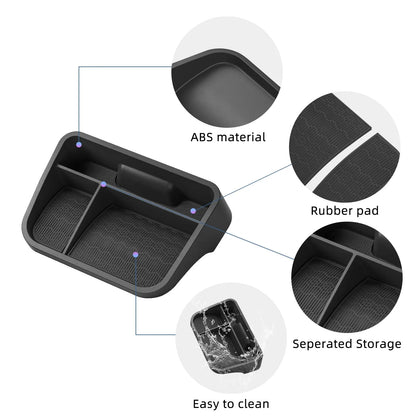 for BYD ATTO3 2025 2026 Car Dashboard Storage Tray Display Screen Rear Storage Box Tray Organizer Accessories