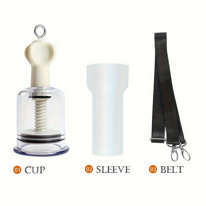 Manual Massage Rotating Handle Easy To Use Household Cupping Product Men's Muscle Training Massager Durable and Portable