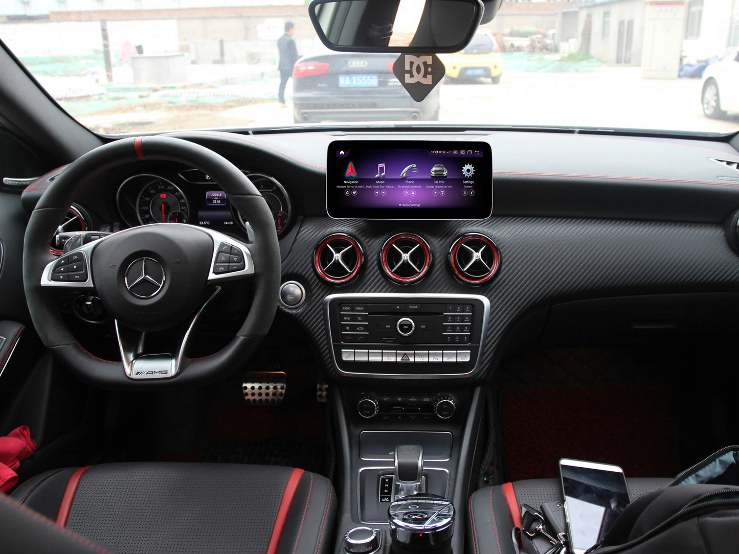 Android 14  GPS Navigation Carplay For Benz  A Class W176 2018/GLA X156 CLA C117/X117 2016-2019/ G Glass W463 2017-2018