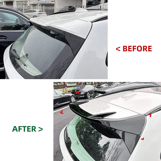 2018 -2024 for BMW X3 G01 M Sport Car MP Style Rear Roof Lip Spoiler Tail Fin Top Fixed Wing Refitted Parts Tuning Decoration