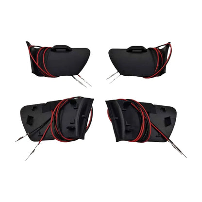 LHD RHD For Toyota Hilux Revo Fortuner 2015-2022 Car LED Door Bowl Armrest Atmosphere Light Interior Lights Bowl Handle Frame