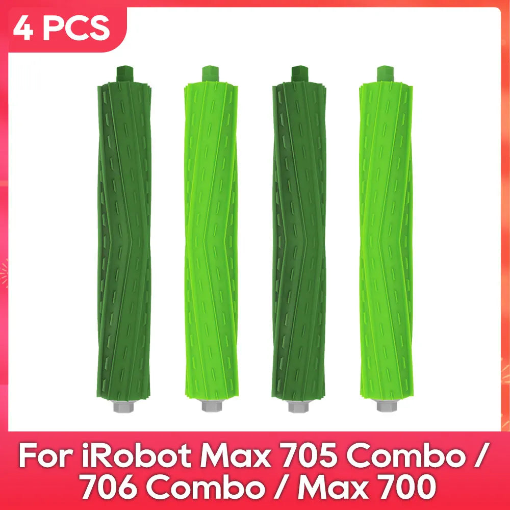 Fit For ( iRobot Romba Max 705 Combo / 706 Combo / Max 700 Series Combo ) Main Side Brush, Filter, Roller Mop, Dust Bag Part