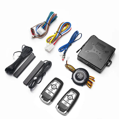 Car Alarm Modification Start Stop Ignition Button Keyless Entry Remote Start  Turn Signal Indicator Universal Accessorie