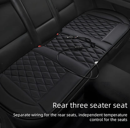 12V Car Heating Seat Cushion Seat Covers Winter Car Seat Heater  Car Accessories Heating Pads Universal Available In Black Red